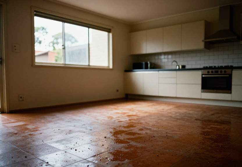 Cockroach treatment in apartment building